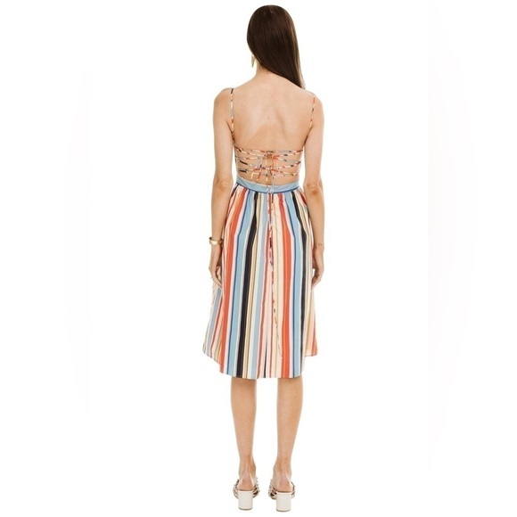 Astr the Label striped lace back dress The Shannon - Picture 4 of 11